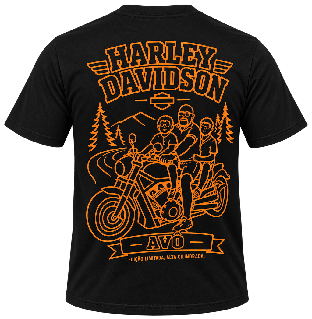 T-Shirt Personalizada — Design Grande
