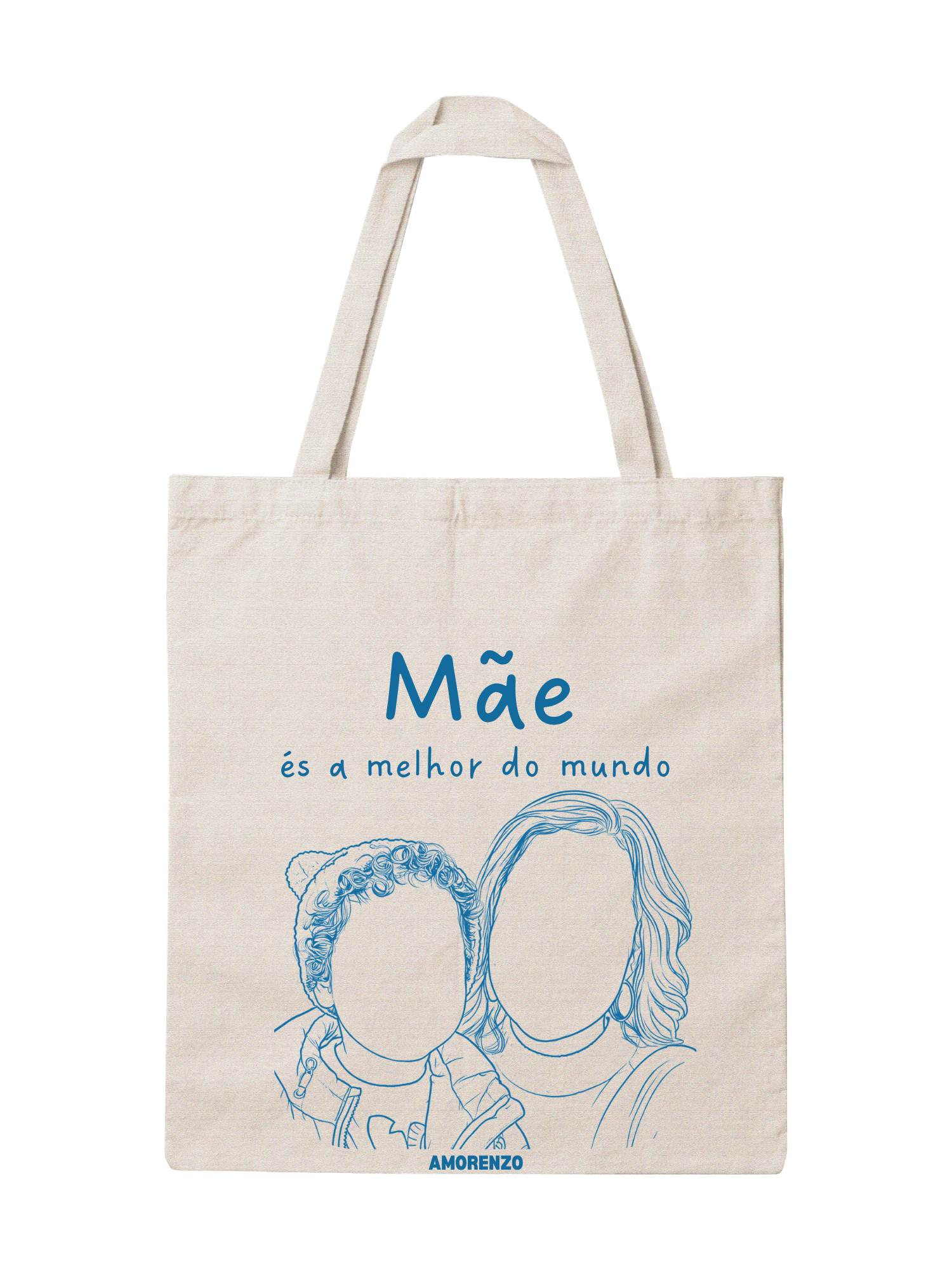 Saco Personalizado Silhueta Mãe & Filhos