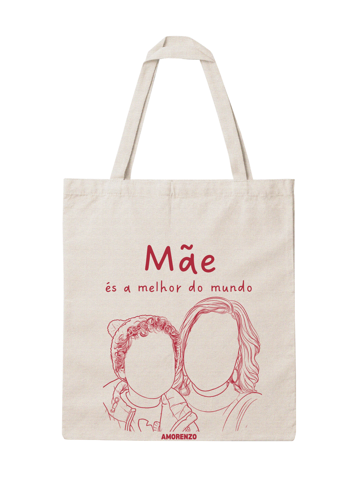 Saco Personalizado Silhueta Mãe & Filhos