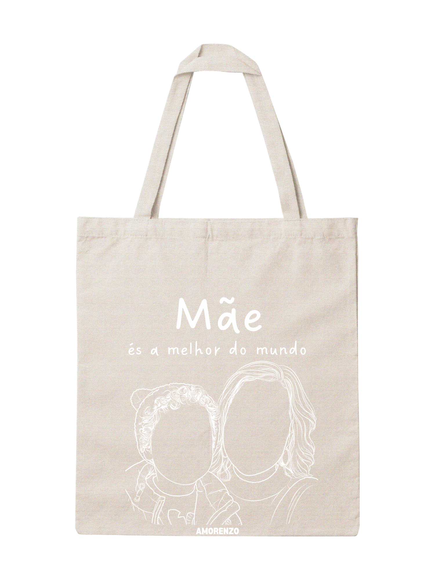 Saco Personalizado Silhueta Mãe & Filhos